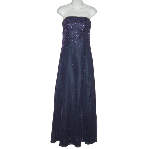 Jump Dress Vintage 90's Iridescent Glitter Fairy Fairycore Cosmic Futuristic y2k - Picture 1 of 16